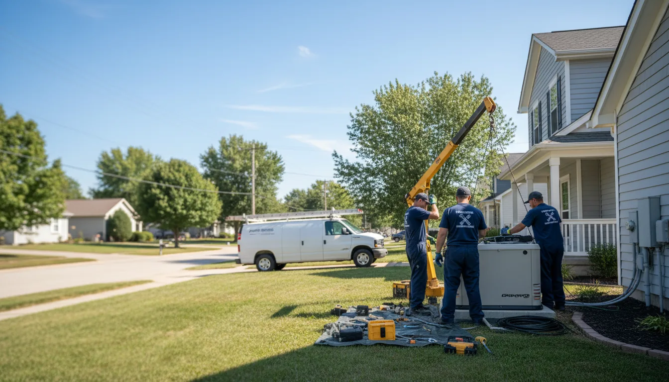 Generator Installation in Douglass, KS near me